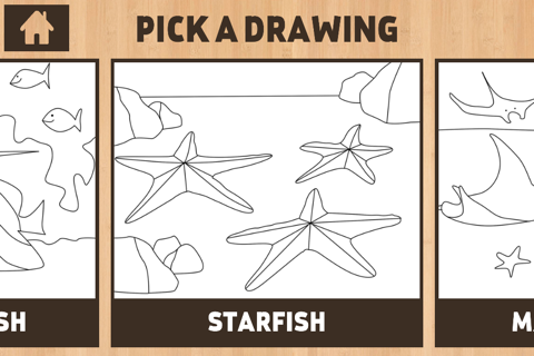 Color It Puzzle It: Sea Creatures Lite screenshot 2