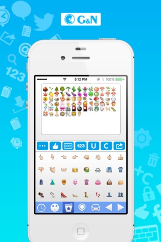 Emoji & Text Pics For SMS + Texting + MMS - Cool Fonts - Characters + Symbols - Smileys + Icons + Font - Symbol Keyboard + Color text - Free screenshot 2