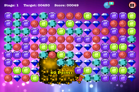 A Diamond Jewel Free - Crazy Gem Popper Game screenshot 3