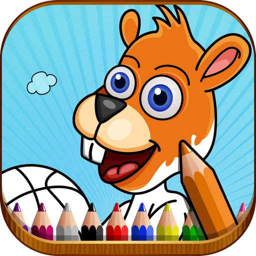 Active Kids Coloring Book icon