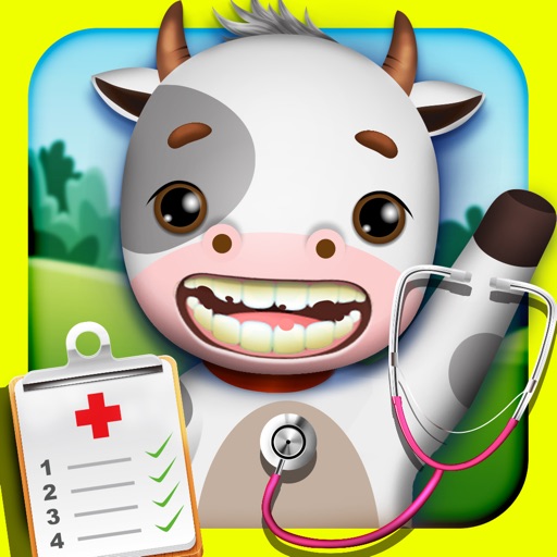 Farm Vet Doctor, Physical Examination - kids games icon