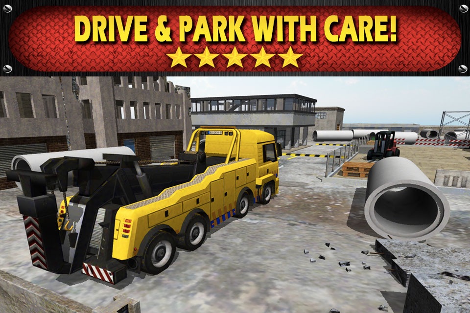 Construction Crane Parking 2 - City Builder Realistic Driving Simulator Free screenshot 3