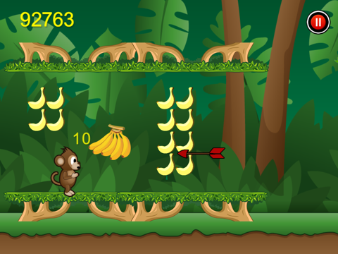 Screenshot #5 pour Singe Mega Jungle Run - Bananier du monde de saut libre