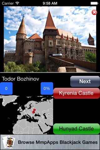 GeoCastles - Castles of Europe screenshot 4