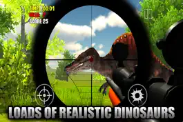 Game screenshot Alpha Dino Sniper 2014 3D FREE: Shoot Spinosaurus, Trex, Raptor hack