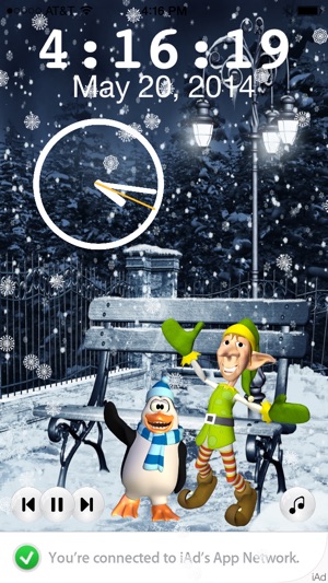 Frozen Penguin and Elf Nightlight Music Player(圖1)-速報App