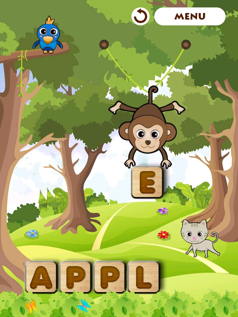 ABCs Jungle Pre-School Learning HD screenshot 2