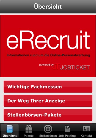 eRecruit – powered by JobTicket screenshot 2