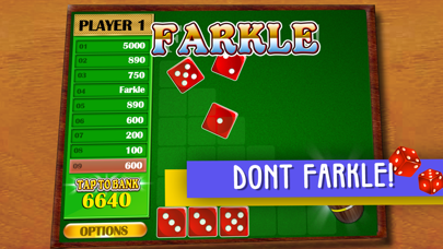 Screenshot #1 pour farkel Darsh mania - chaude addict dés jeu de société gratuit