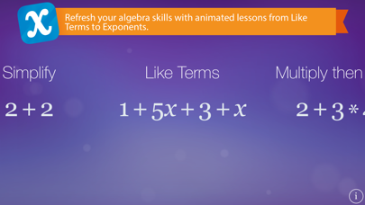 Algebra Touch Screenshot 1