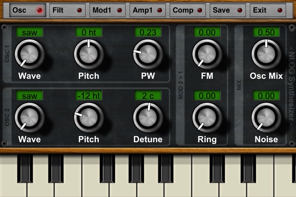 NLog MIDI Synth screenshot 2