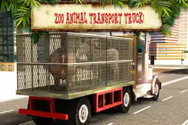 Game screenshot зоопарк автовоз грузовик вождения и парковки мания apk