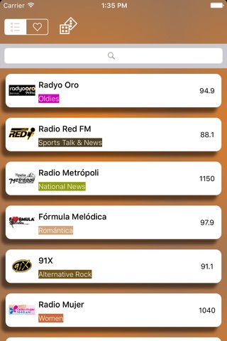 Radio México - Las principales emisoras / radios online y gratis screenshot 2