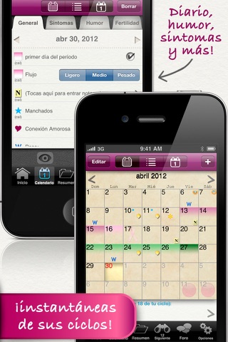 iPeriod Lite Period Tracker screenshot 2