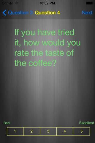 Coffee Survey screenshot 3