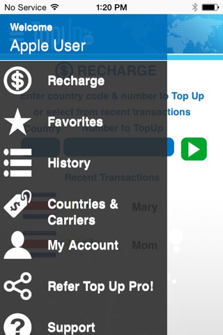 Top Up Pro - Mobile Recharge Application screenshot 2