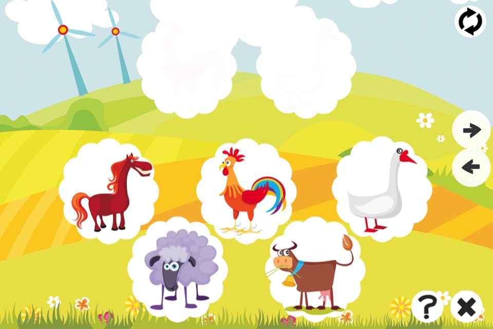 Animal Memorize! Learning and concentration game for children with farm animals screenshot 4