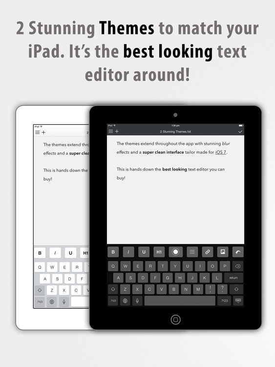 Write for iPad - A Note Taking and Markdown Writing App