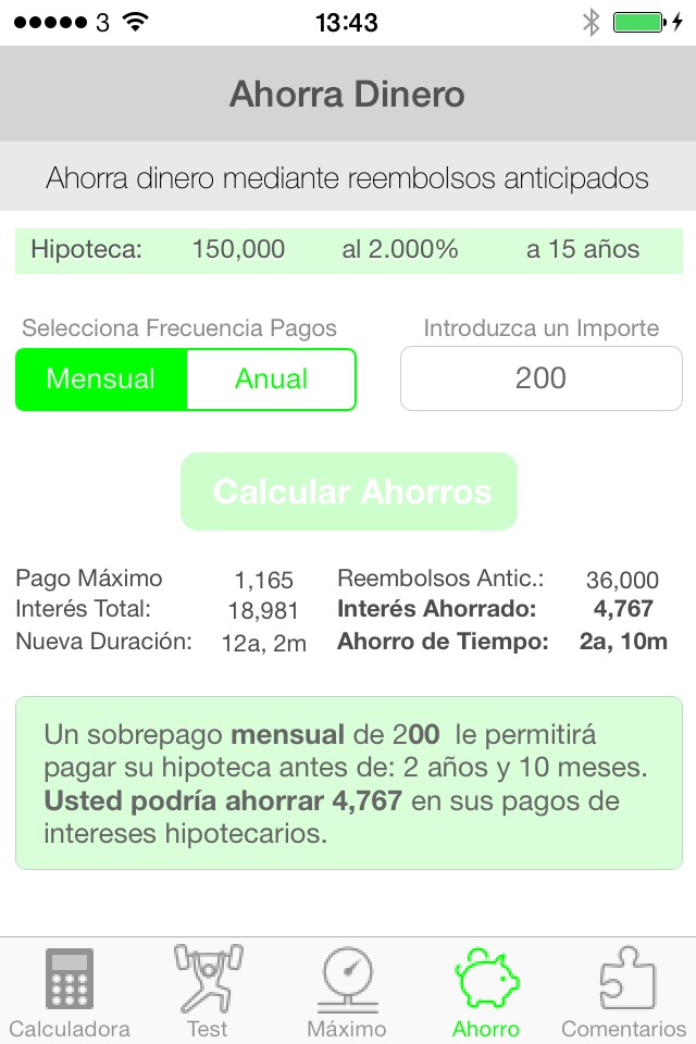 Mortgage Control screenshot 2