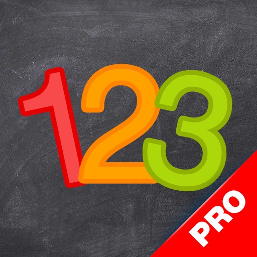 123 Genius PRO - First Numbers and Counting Games for Kids icon