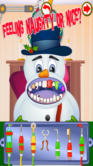 Christmas Dentist Office - Santa & Snowman Kids Game FREE(圖5)-速報App