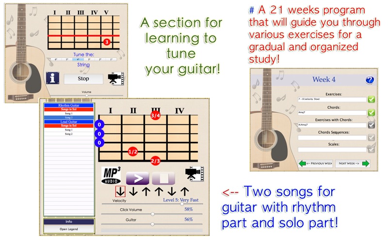 i learn guitar pro - interactive guitar course iphone screenshot 4