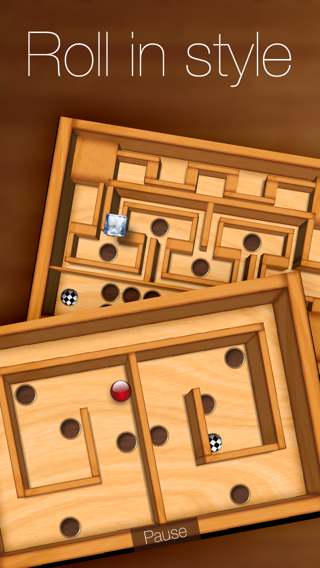 Wooden Labyrinth 3D Free Screenshot 3