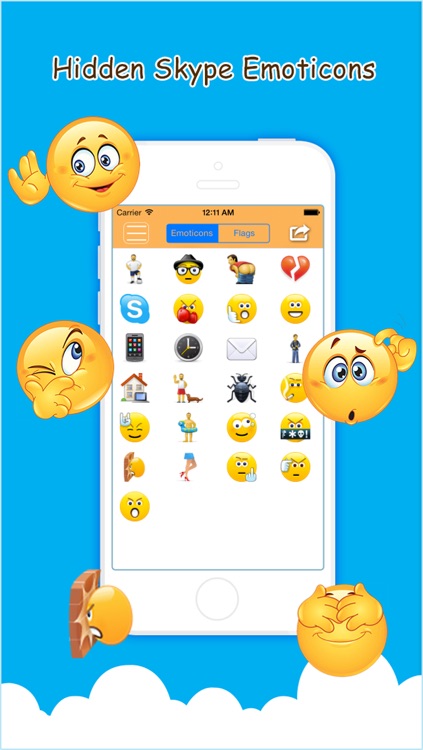 Hidden Emoticons & Top Secret Smileys for Skype