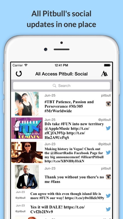 All Access: Pitbull Edition - Music, Videos, Social, Photos, News & More! screenshot-3