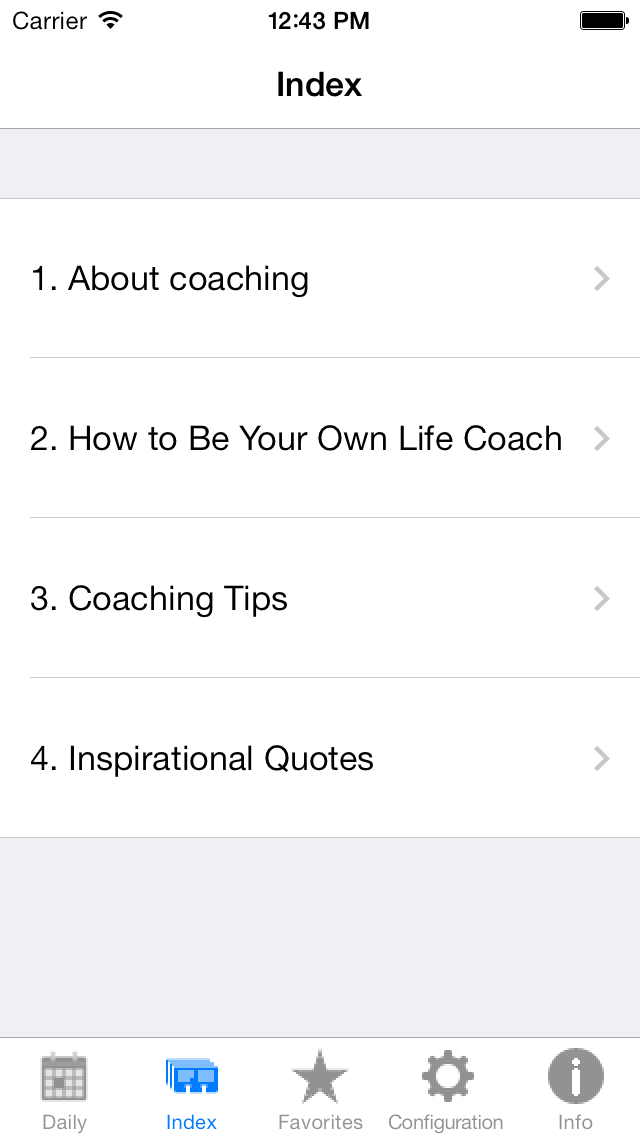 How to cancel & delete Life Coaching. Method and Quotes from iphone & ipad 2