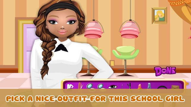 Schoolgirl Make up games(圖1)-速報App