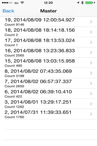 GPSLocationRecorder screenshot 2