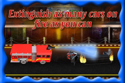 Fire Truck Rescue : The emergency firefighter car vehicle 911 - Free Edition screenshot 2