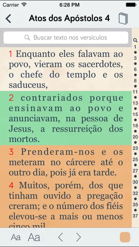 Pocket Biblia - Bíblia Católica screenshot 2 of 5