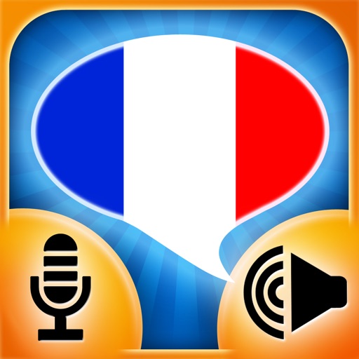 iSpeak French HD: Interactive conversation course - learn to speak with vocabulary audio lessons, intensive grammar exercises and test quizzes icon