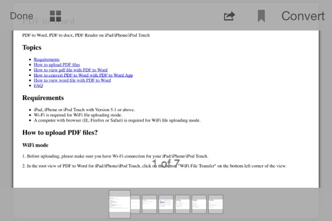 PDF to Word Converter screenshot 2