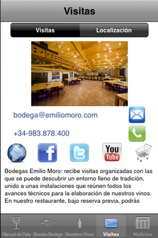 Manual de cata de Bodegas Emilio Moro screenshot 3
