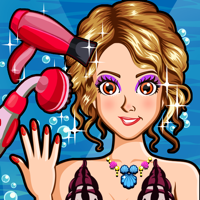 A Mermaid Princess Salon Spa Makeover - fun little nose and leg make up kids games for girls