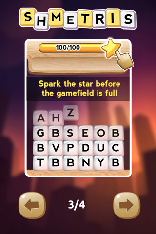 Shmetris - word game like letris screenshot 3