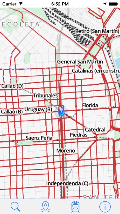 Offline Map Buenos Aires - Guide, Attractions and Transport screenshot-4