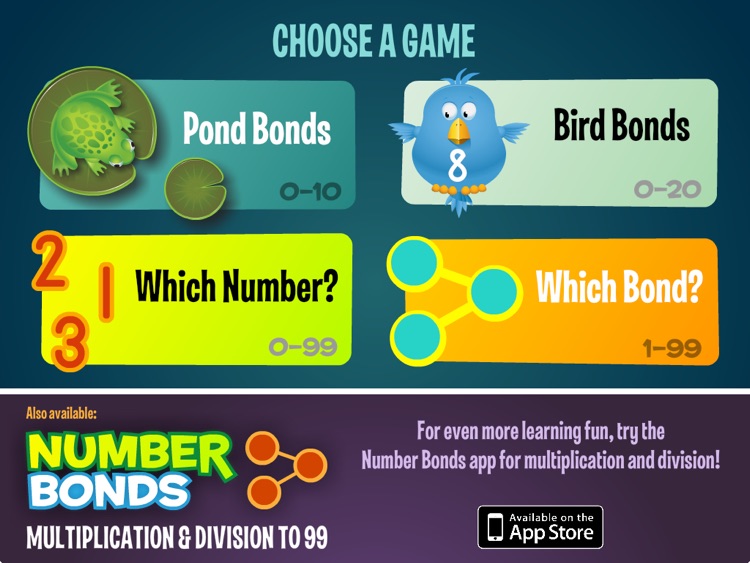 Number Bonds: Addition & Subtraction to 99