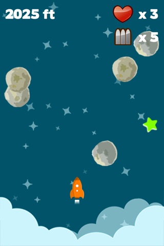 Astro Rocket Saga - Asteroids diving survival game screenshot 4
