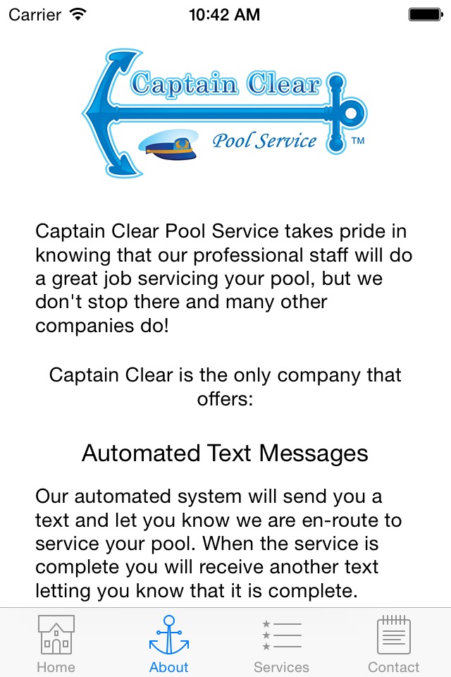 Captain Clear Pool Service screenshot 2