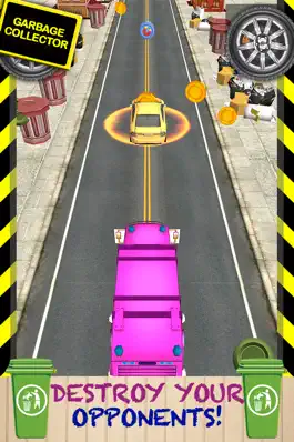 Game screenshot 3D Garbage Truck Racing Game With Real City Racer Games And Police Cars FREE hack