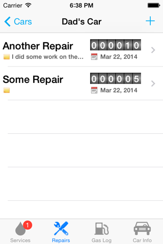 Car Minder Plus - Car Maintenance and Gas Log (MPG) screenshot 4