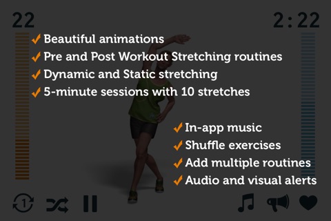 5-Minute Stretch - Dynamic and Static Stretching for Runners screenshot 4