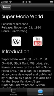 snes console & games wiki iphone screenshot 4
