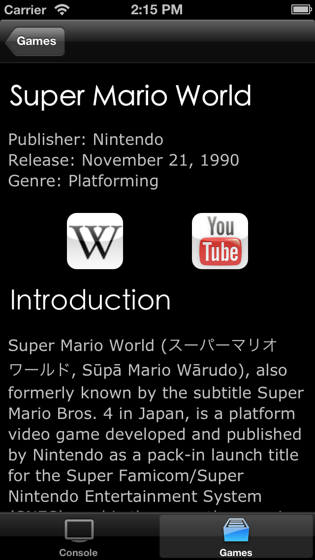SNES Console & Games Wiki screenshot 4