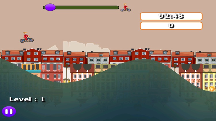 Granny BMX Biker Rush screenshot-3