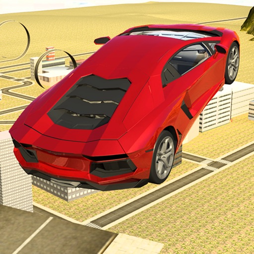 Airborne Limo Stunt Racing Game